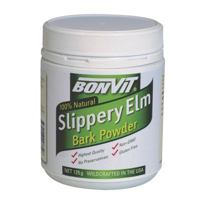 Bonvit 100% Natural Slippery Elm Bark Powder 125g